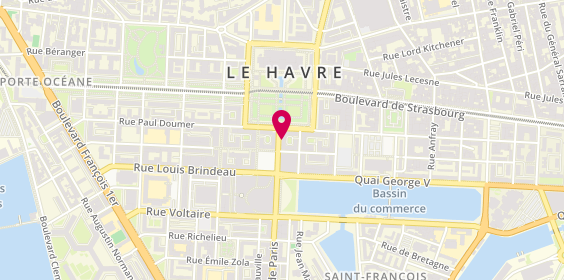 Plan de Raphael, 188 Rue de Paris, 76600 Le Havre