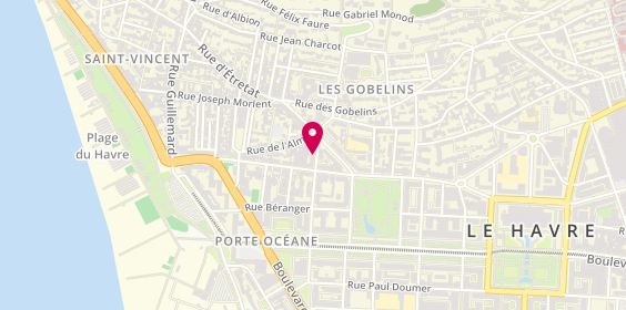 Plan de L'Atelier Shopping, 43 Rue Louis Philippe, 76600 Le Havre