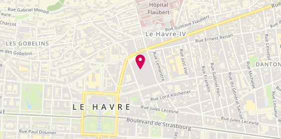 Plan de Armand Thiery, Coty
22 Rue Casimir Périer, 76600 Le Havre