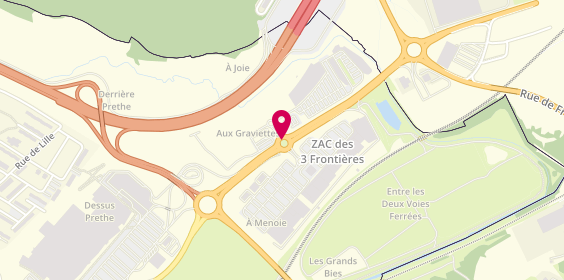 Plan de Etam, Zone Aménagement parc International des 3 Frontiere Avenue Europe, 54350 Mont-Saint-Martin