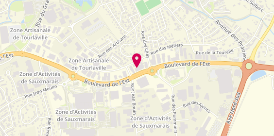 Plan de His Games, 316 Rue des Métiers, 50110 Cherbourg-en-Cotentin