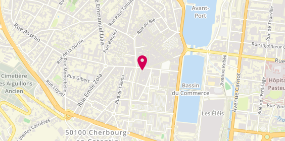 Plan de Moda Riva, 11 Bis Rue Gambetta, 50100 Cherbourg-en-Cotentin
