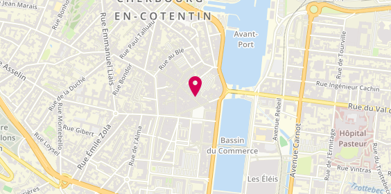 Plan de Pimkie, 19 Rue du Château, 50100 Cherbourg-en-Cotentin