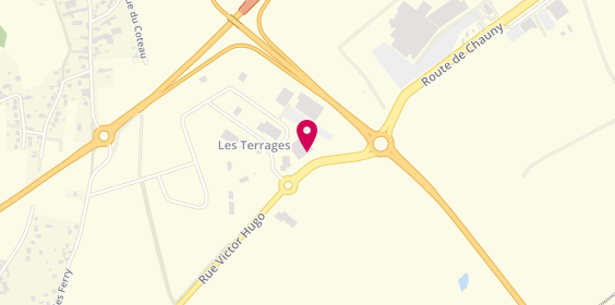 Plan de Distri Center, Près du Bricorama
Zone Aménagement Les Terrages, 02300 Viry-Noureuil