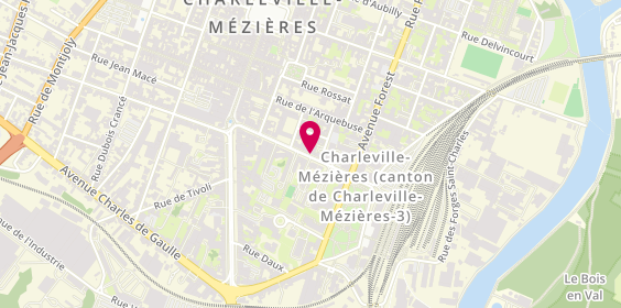 Plan de Zeeman, 23 avenue Jean Jaurès, 08000 Charleville-Mézières