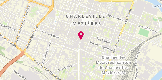 Plan de Ms Mode, 5 7 5 Rue Pierre Bérégovoy, 08000 Charleville-Mézières