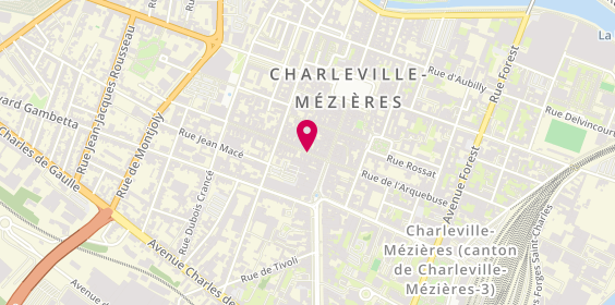 Plan de Karl Marc John, 9 Rue Bourbon, 08000 Charleville-Mézières