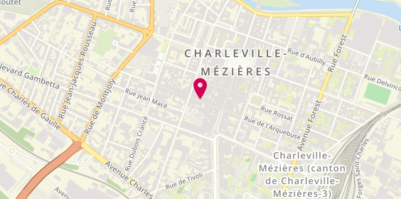 Plan de IKKS, 24 Rue Bourbon, 08000 Charleville-Mézières