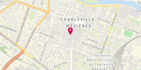Plan de Dpam Enfant, 12 Rue Bourbon, 08000 Charleville-Mézières