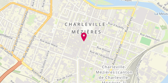Plan de Sergent Major, 35-37 Rue de la République, 08000 Charleville-Mézières