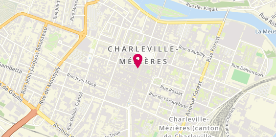 Plan de Paloma, 14 Rue de la République, 08000 Charleville-Mézières