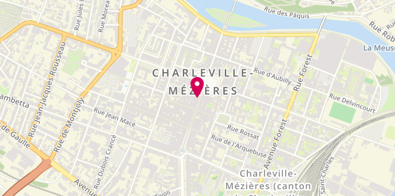 Plan de Marche Pied, 12 Rue de la République, 08000 Charleville-Mézières