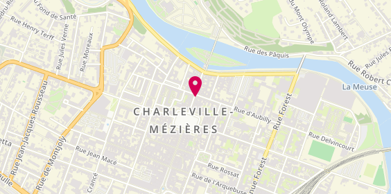 Plan de Kasandre, 22 Rue du Moulin, 08000 Charleville-Mézières