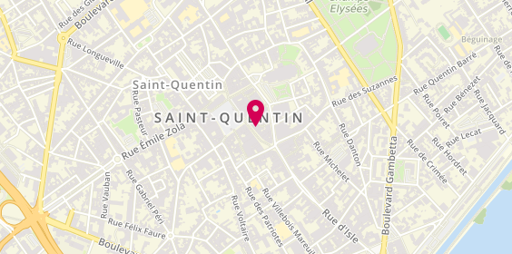 Plan de Un Jour Ailleurs, 15 Rue de la Sellerie, 02100 Saint-Quentin