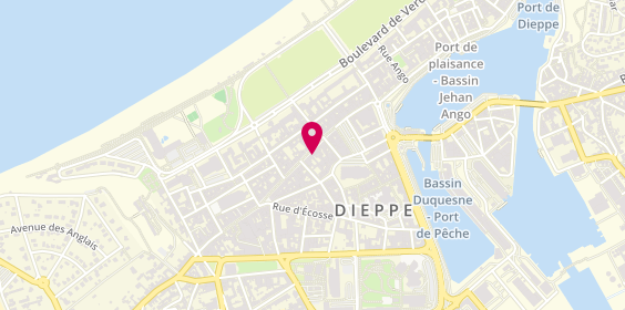 Plan de Au dé d'Argent, 73 Grande Rue, 76200 Dieppe