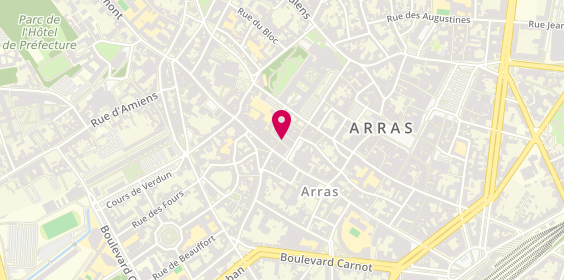 Plan de Jolies Courbes, 8 Rue Maximilien Robespierre, 62000 Arras
