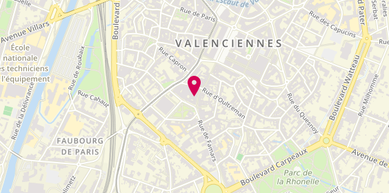 Plan de Les Trésors de Léa, 44 Rue de Famars, 59300 Valenciennes