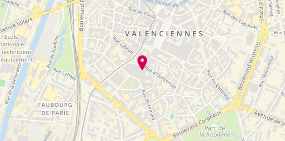 Plan de Le Comptoir de Ste Cat'rine, 47 Rue Famars, 59300 Valenciennes