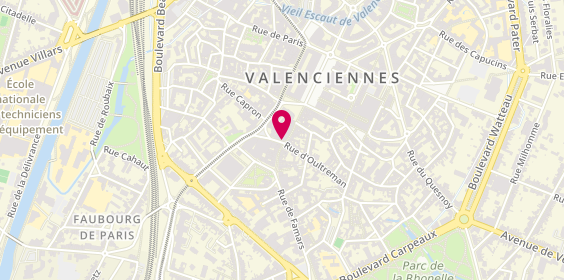 Plan de Quai 26, 26 Rue de Famars, 59300 Valenciennes