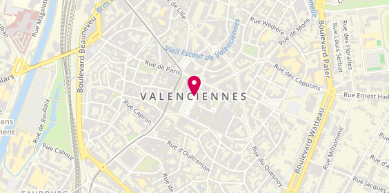 Plan de Armand Thiery Homme, Centre Commercial Lotissement B 129
Place d'Armes, 59300 Valenciennes