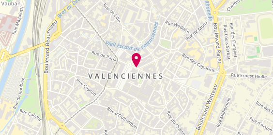Plan de Eden Park, 5 Rue du Quesnoy, 59300 Valenciennes
