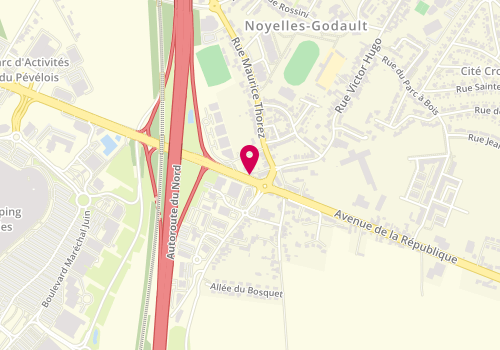 Plan de Promod, Centre Commercial Auchan Route Nationale 43, 62950 Noyelles-Godault
