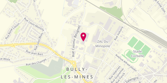 Plan de Chauss Expo, Rue Casimir Beugnet, 62160 Bully-les-Mines