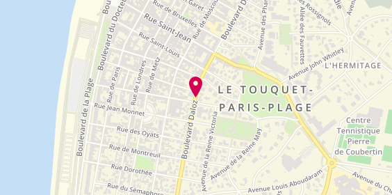 Plan de 70 d'Aloz, 70 Bis Boulevard Daloz, 62520 Le Touquet-Paris-Plage