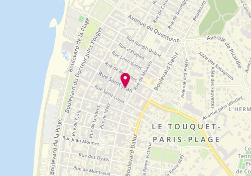 Plan de Ikks Women, 56 Rue Saint-Jean, 62520 Le Touquet-Paris-Plage