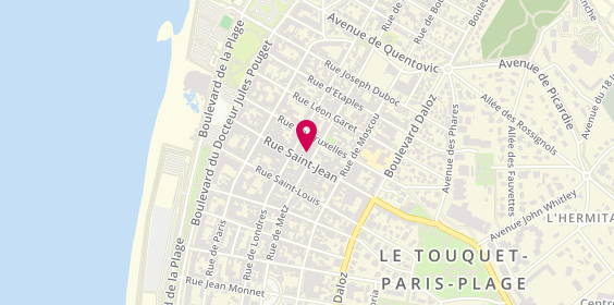 Plan de Ba&Sh, 60 Rue de Metz, 62520 Le Touquet-Paris-Plage