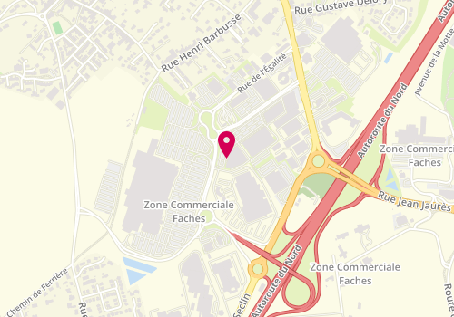 Plan de Tape à l'Œil, Zone Commerciale Auchan
Route de Vendeville, 59155 Faches-Thumesnil