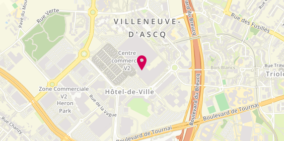 Plan de Olly Gan, Rue du Ventoux, 59650 Villeneuve-d'Ascq