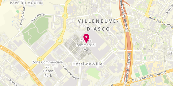 Plan de Caroll, 212 Centre Commercial V 2, 59650 Villeneuve-d'Ascq