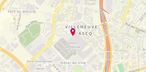 Plan de Sergent Major, Rue du Ventoux, 59650 Villeneuve-d'Ascq