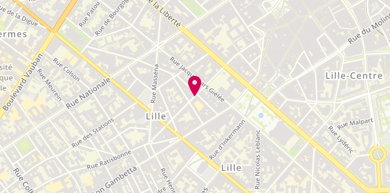 Plan de Okaidi, Centre Commercial Euralille, 59000 Lille
