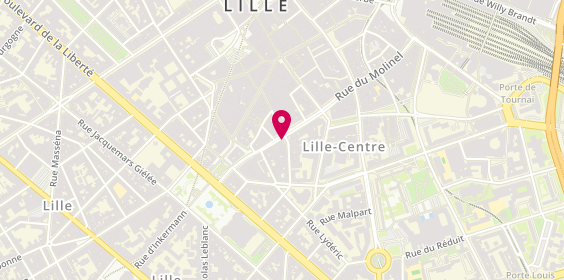 Plan de Alter Moda, 123 Rue du Molinel - Lille, 59800 Lille