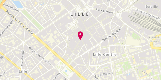 Plan de Jules Lille-Rue de Béthune, 37 -39 Rue de Béthune, 59800 Lille