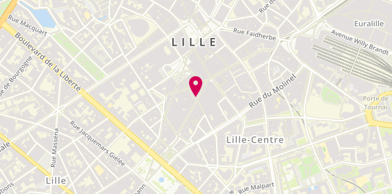 Plan de Bizzbee, 32 Rue de Béthune, 59800 Lille