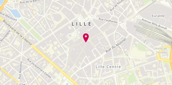 Plan de Caroll, 10 - 12 Rue de Béthune, 59000 Lille