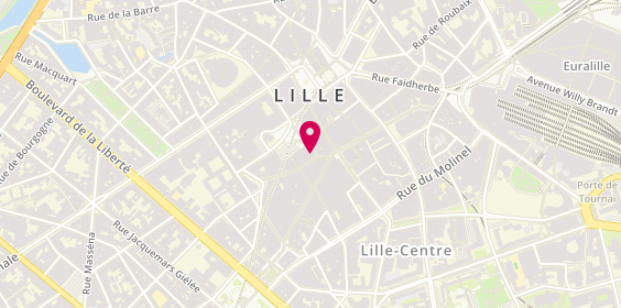 Plan de Bottina, 16 Rue de la Vieille Comédie, 59000 Lille