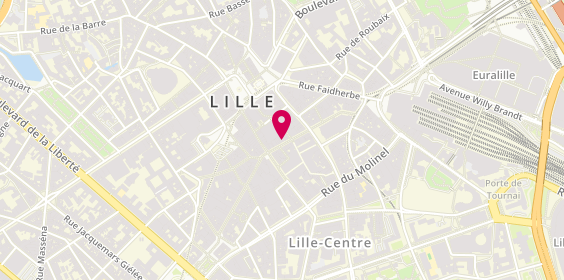 Plan de Le Buzz, 20 Rue du Sec Arembault, 59000 Lille