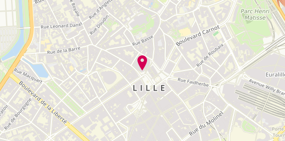 Plan de Caroll, 64/66 place du Général de Gaulle, 59000 Lille