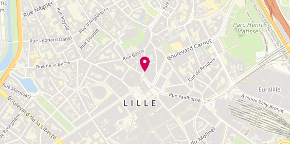 Plan de Heschung, 6 Rue de la Grande Chaussée, 59800 Lille