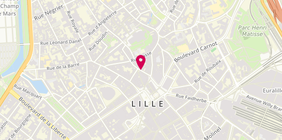 Plan de Longchamp, 22 Rue Lepelletier, 59000 Lille