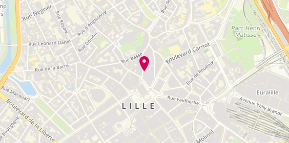 Plan de Ikks Women, 20 Rue de la Grande Chaussée, 59800 Lille