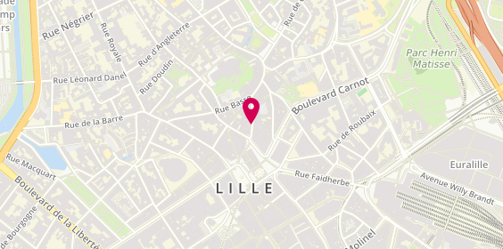 Plan de Repetto, 13- 15 Rue de la Grande Chaussée, 59000 Lille