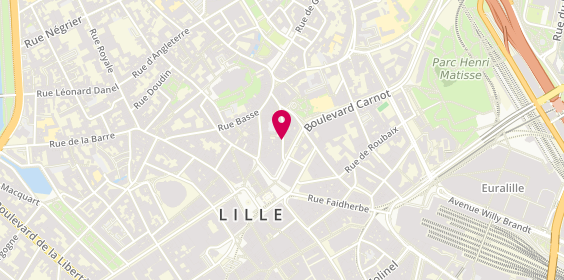 Plan de Lna, 17 Rue Clef, 59800 Lille