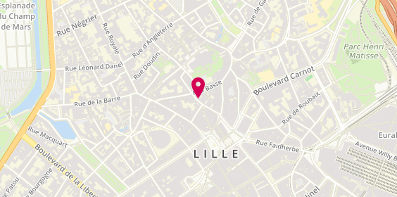 Plan de Pied de Biche, 34 Rue Lepelletier, 59800 Lille
