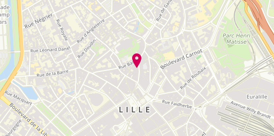 Plan de Jonak, 29 Rue de la Grande Chaussée, 59000 Lille