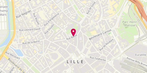 Plan de Rima, 14 Rue Basse, 59800 Lille